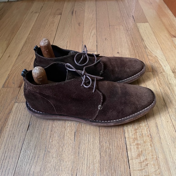 Cole Haan x Todd Snyder Chestnut Brown Suede Chukka Desert Boots Men’s Sz 10.5 - Picture 3 of 9